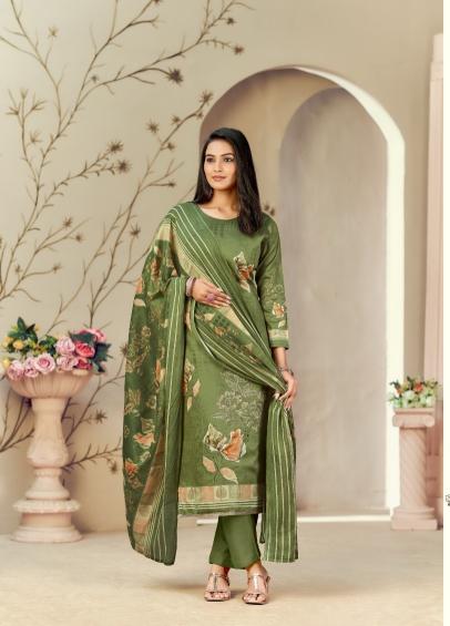 Azara kayka pure cotton dress material wholesale